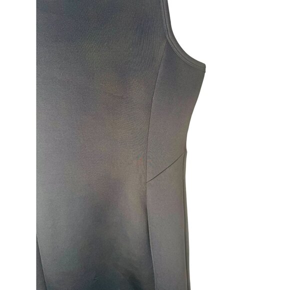 NWT Michael Kors10 Sleeveless Black Dress Zip-Up Stretchy - Picture 10 of 11